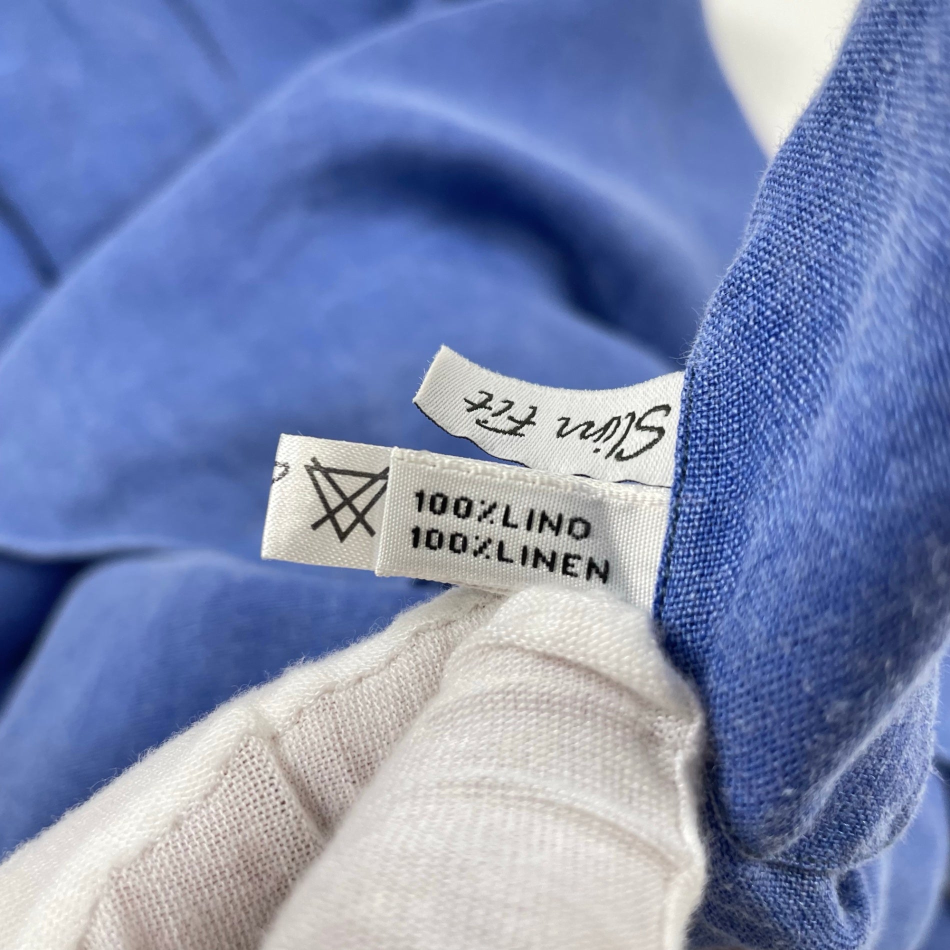 MAZZARELLI / リネンハンドフィニッシュシャツ 参考定価：40,000程度 SIZE:40