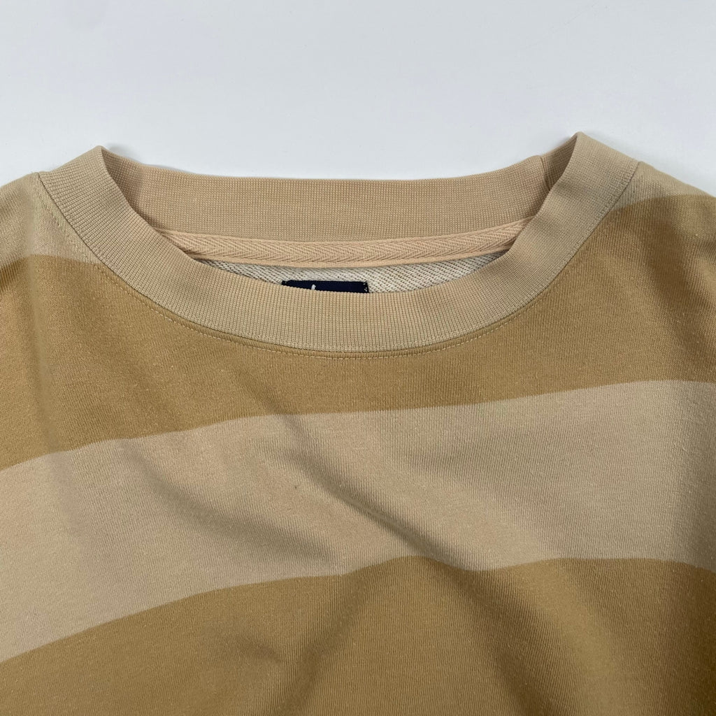 stussy ステューシー / 90s ボーダースウェット 袖ワッペン 紺タグ SIZE:XL