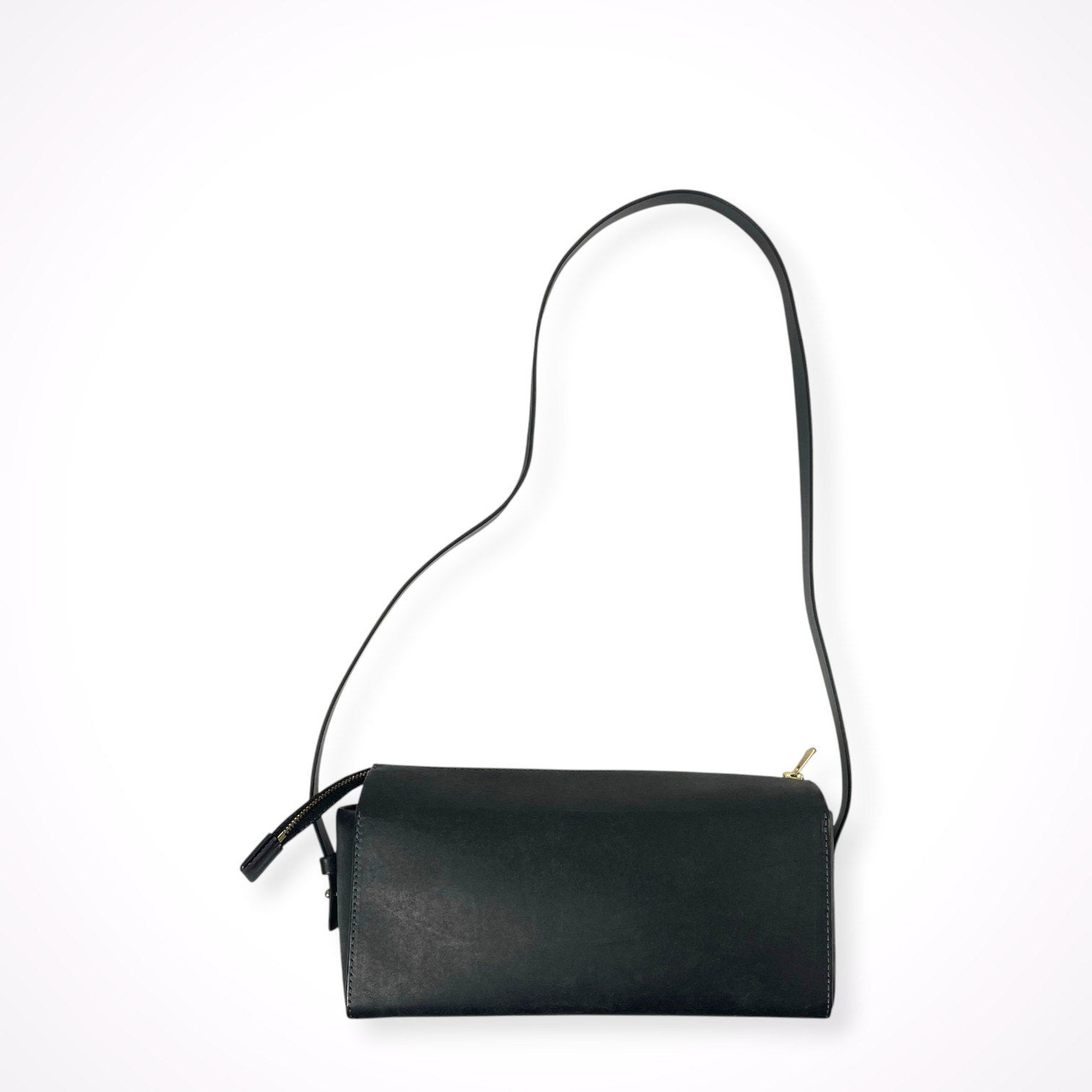 SAFUJI × noji+ / 別注 Leather block bag ブラック
