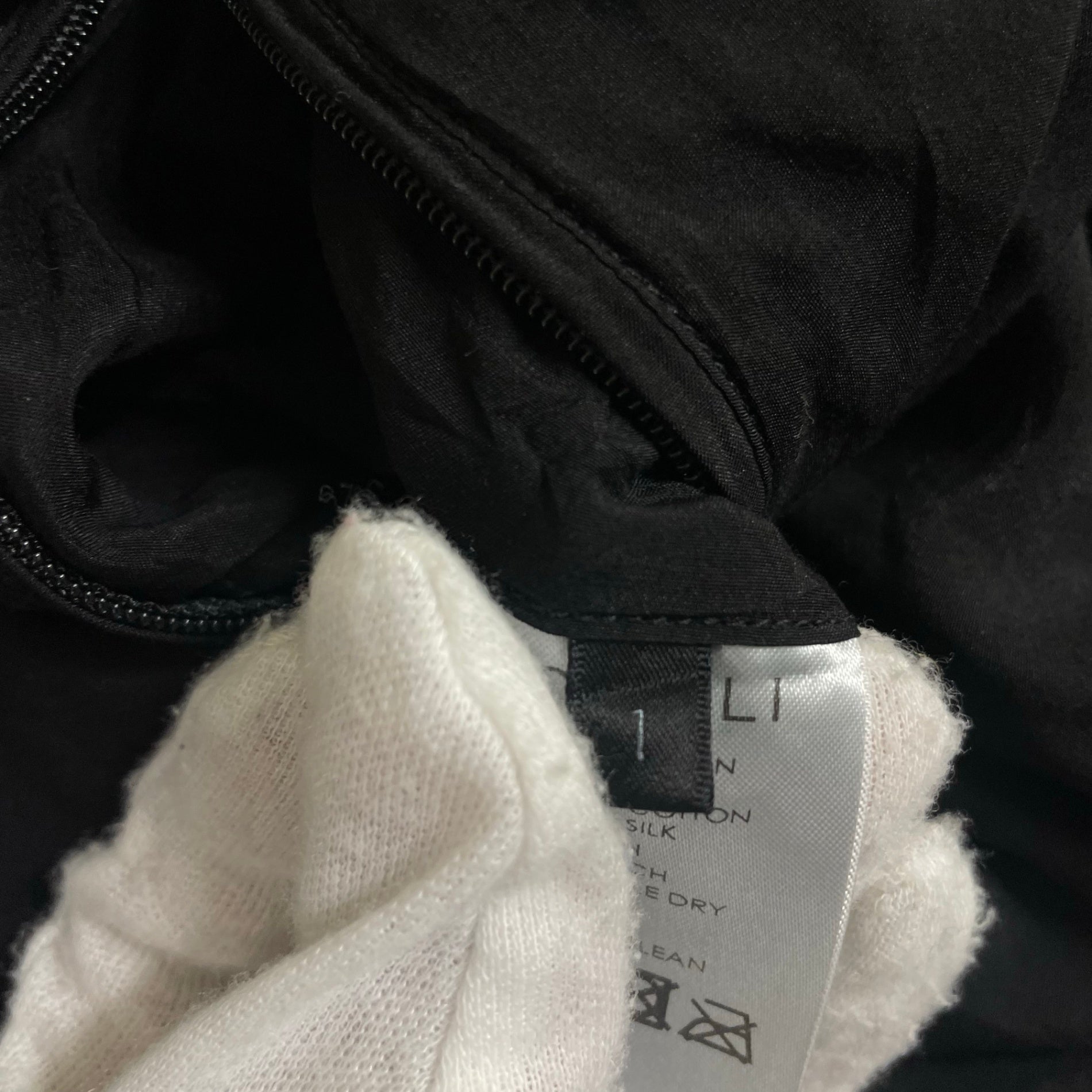 COMOLI コモリ / ナイロンシルク中綿シャツジャケット ブラック 参考定価：48,000+tax SIZE:1