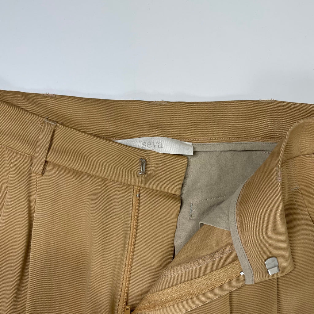 seya セヤ / ESSENTIAL PANTS silk 参考定価：58,000+tax SIZE:XS