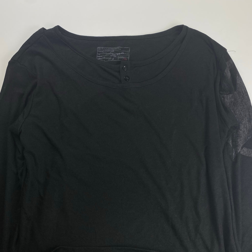 【タグ付】 NO/FAITH STUDIOS / DOUBLE LAYERED LONG SLEEVE ダブルレイヤードロングスリーブTシャツ SIZE:3