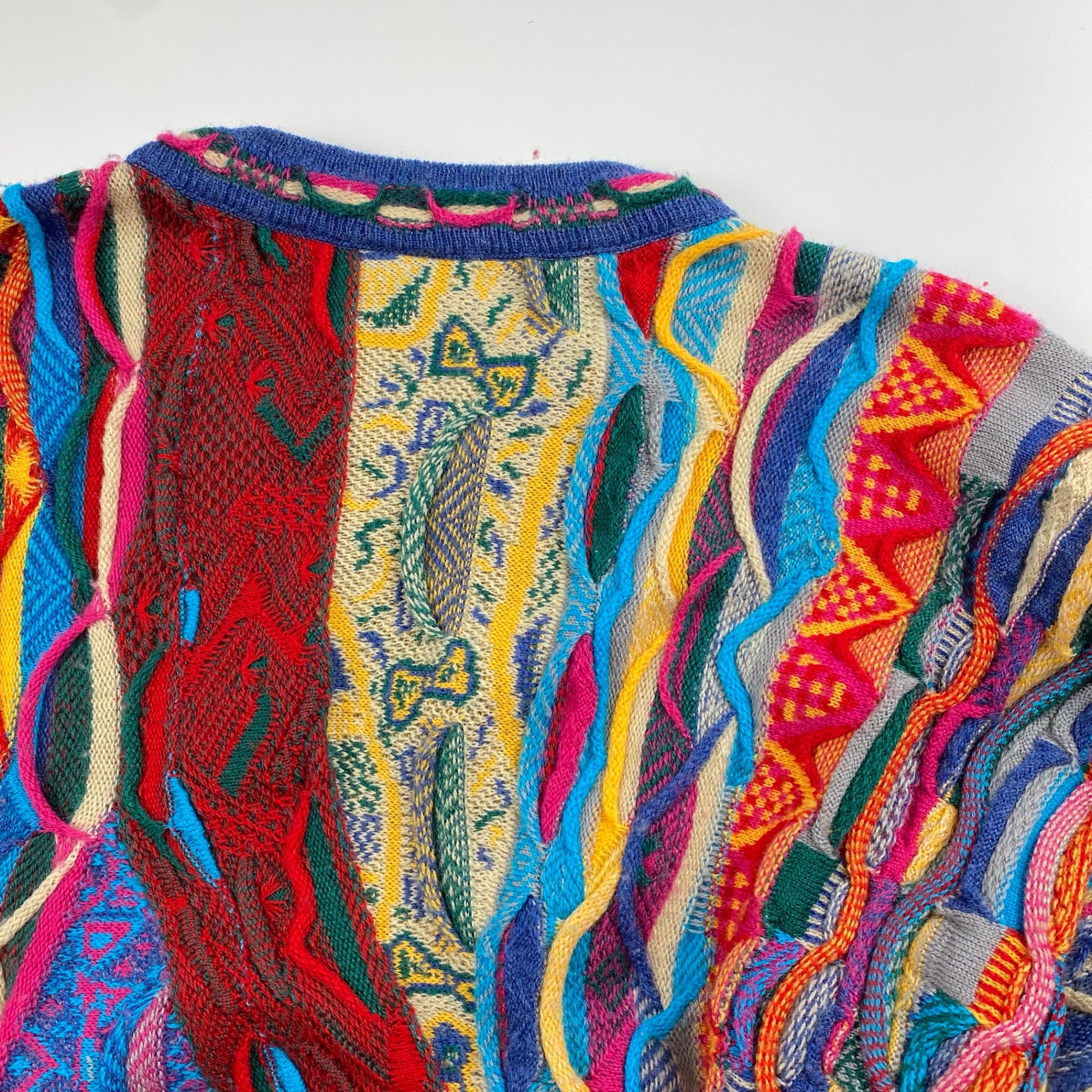 90s BONZO ボンゾ / ヴィンテージ 3Dニット SIZE:XL