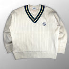 Setinn セットイン BEAMS / Ceremony Knit セレモニーニット チルデン ケーブルニット 参考定価：20,000+tax SIZE：XL
