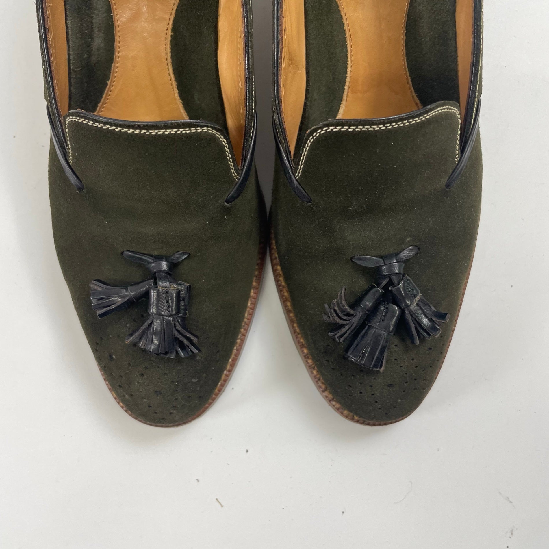 Le Yucca's / スウェードスリッポン ローファー 箱・布袋付 SIZE：36