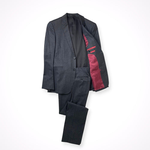 Paul Smith / ストライプ柄セットアップスーツ WOVEN IN ENGLAND BY CLISSOLD 参考定価：120,000程度 SIZE:M