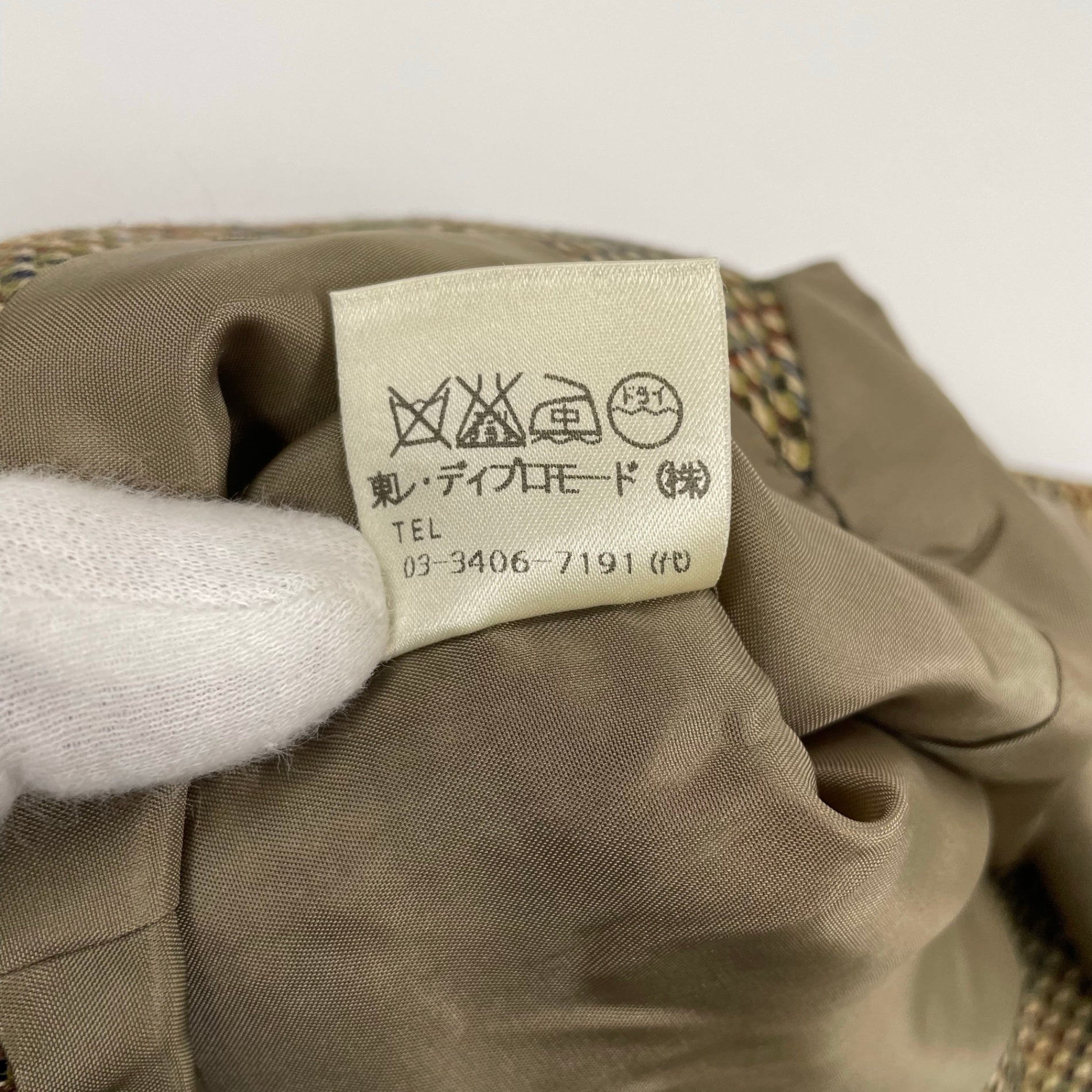GIVENCHY BOUTIQUE ジバンシー ブティック / ヴィンテージツイードジャケット SIZE:42