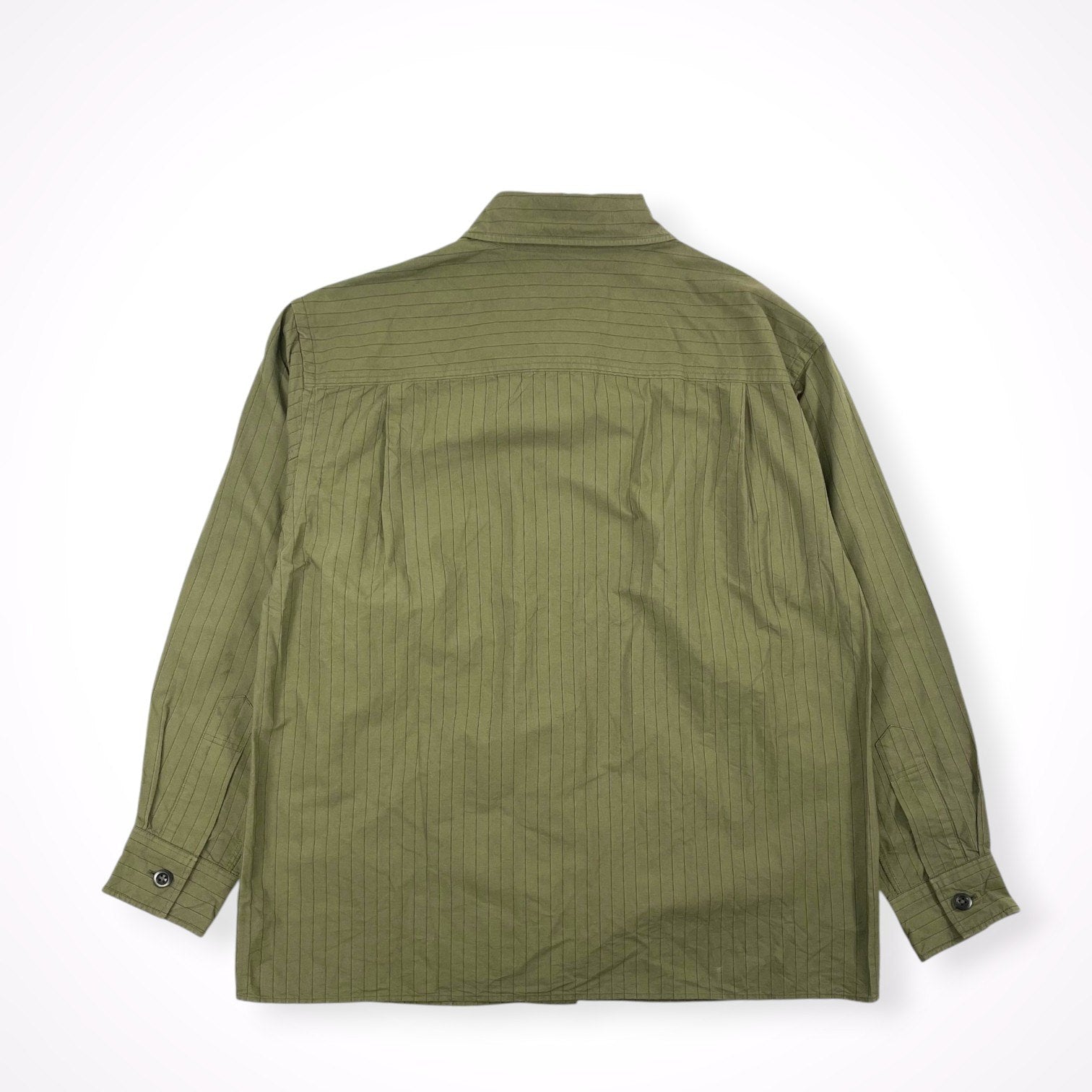 MHL. / コットンストライプシャツ 23年 参考定価：25,000程度 SIZE:S