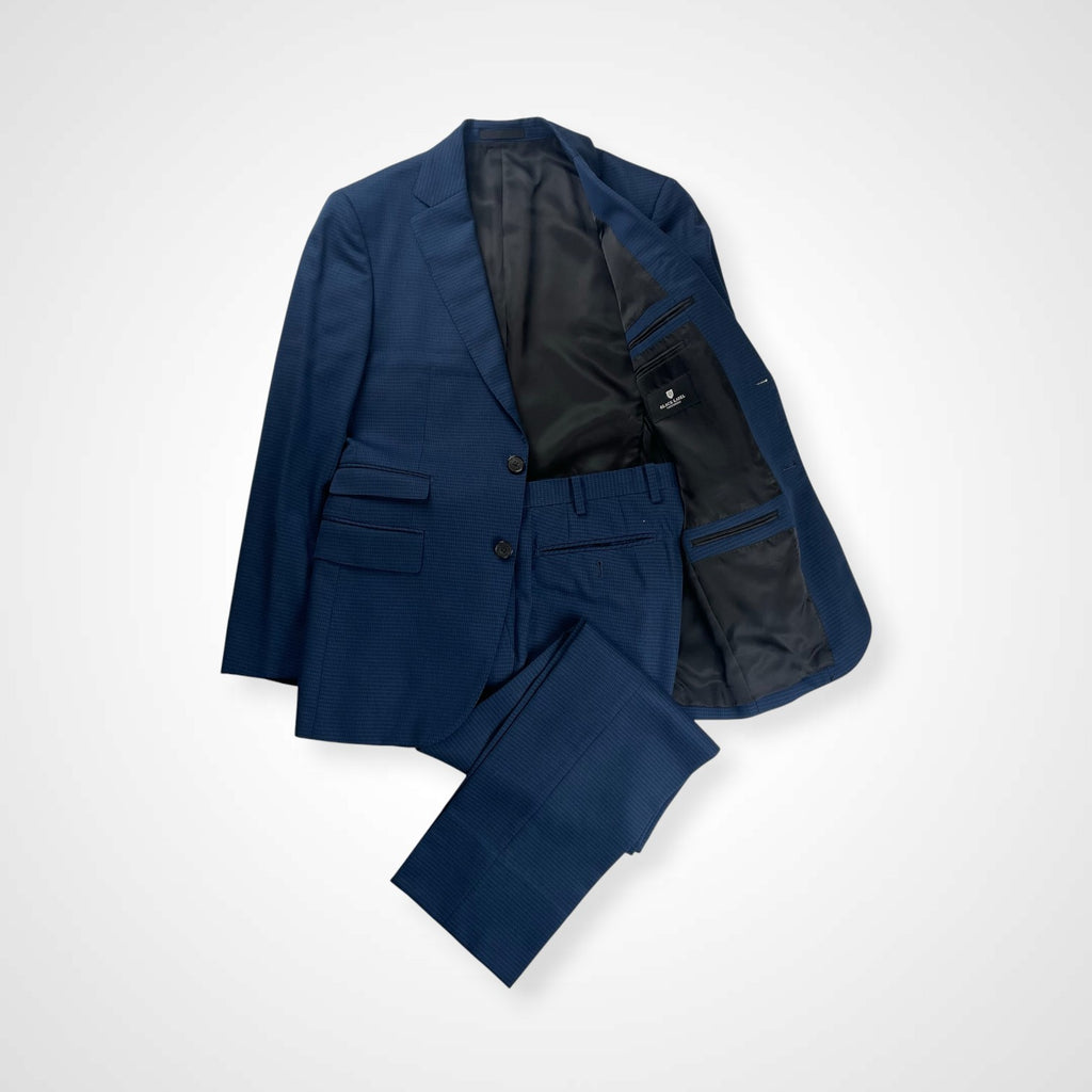 BLACK LABEL CRESTBRIDGE ブラックレーベル クレストブリッジ / 2Bセットアップスーツ チェンジポケット付 ネイビー 参考定価：78,000+tax SIZE:36R