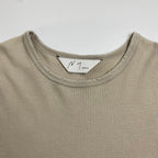 ANCELLM アンセルム / DAMAGE WAFFLE CREW LS T-SHIRT ワッフル カットソー 25AW 参考定価：17,000+tax SIZE:1