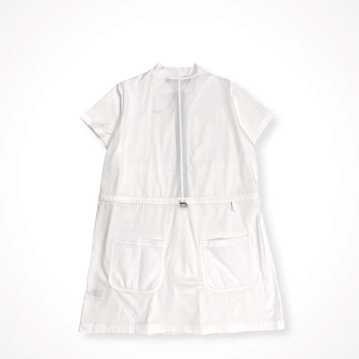 MUNITALP / ハーフジップ メッシュポケット チュニックワンピース 参考定価：42,000程度 SIZE:40