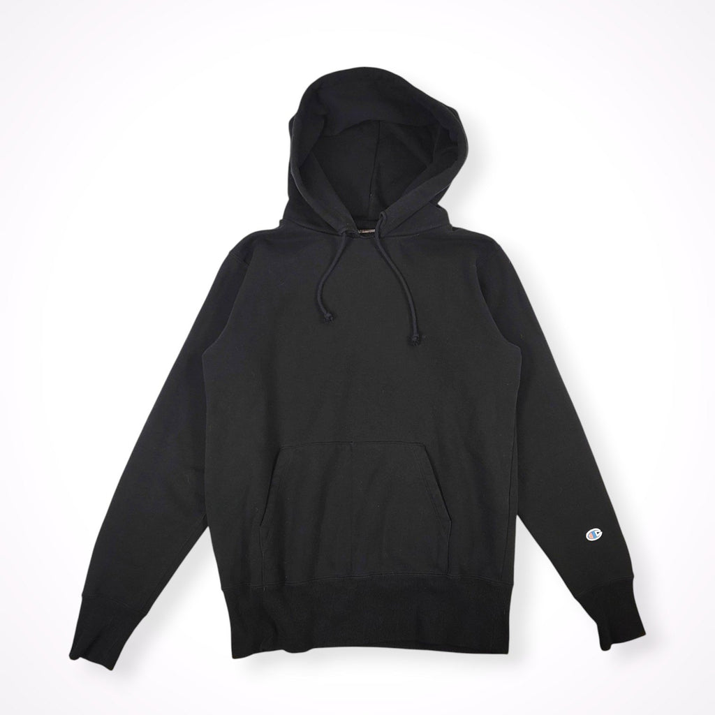 Champion / ランタグ復刻 後付けフーディー ブラック SIZE:L