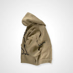 LABROS ラブロス / DINO HOODED SWEATER ニットパーカー ベージュ 参考定価：25,000程度 SIZE:L