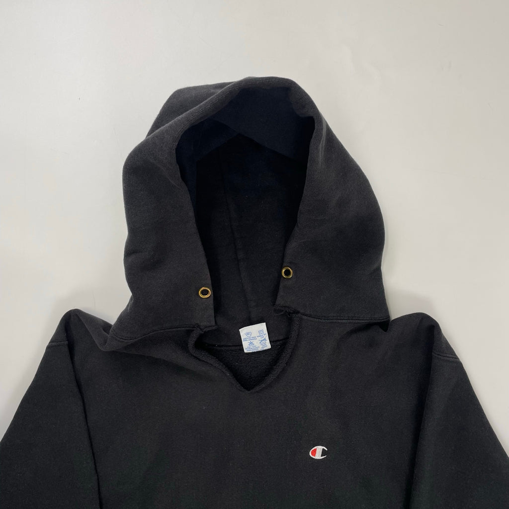 Champion / 90s USA製リバースウィーブフーディ ブラック SIZE:XL