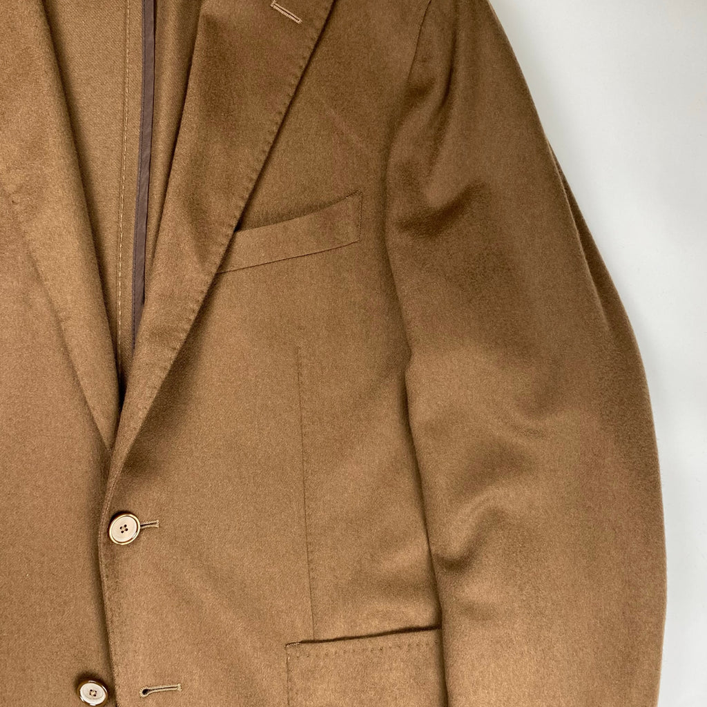 【美品】 TAGLIATORE タリアトーレ / MONTECARLO カシミアサキソニージャケット カシミヤ100％ 参考定価：195,000+tax SIZE：50（L程度）