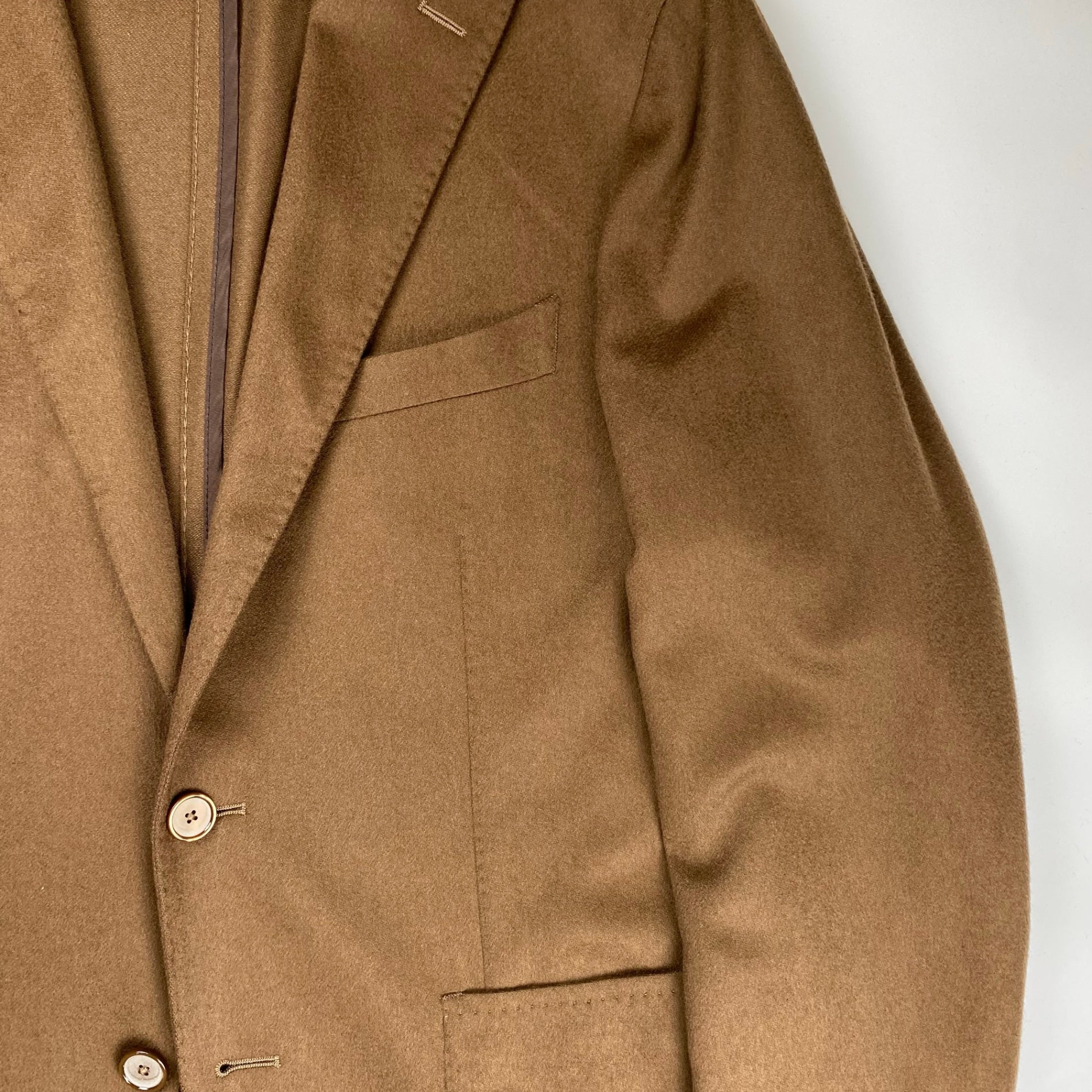 【美品】 TAGLIATORE タリアトーレ / MONTECARLO カシミアサキソニージャケット カシミヤ100％ 参考定価：195,000+tax SIZE：50（L程度）