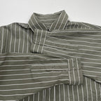BURLAP OUTFITTER バーラップアウトフィッター / L/S B.B SHIRT PRINTED シャツ SUPPLEX 参考定価：17,000+tax SIZE:M