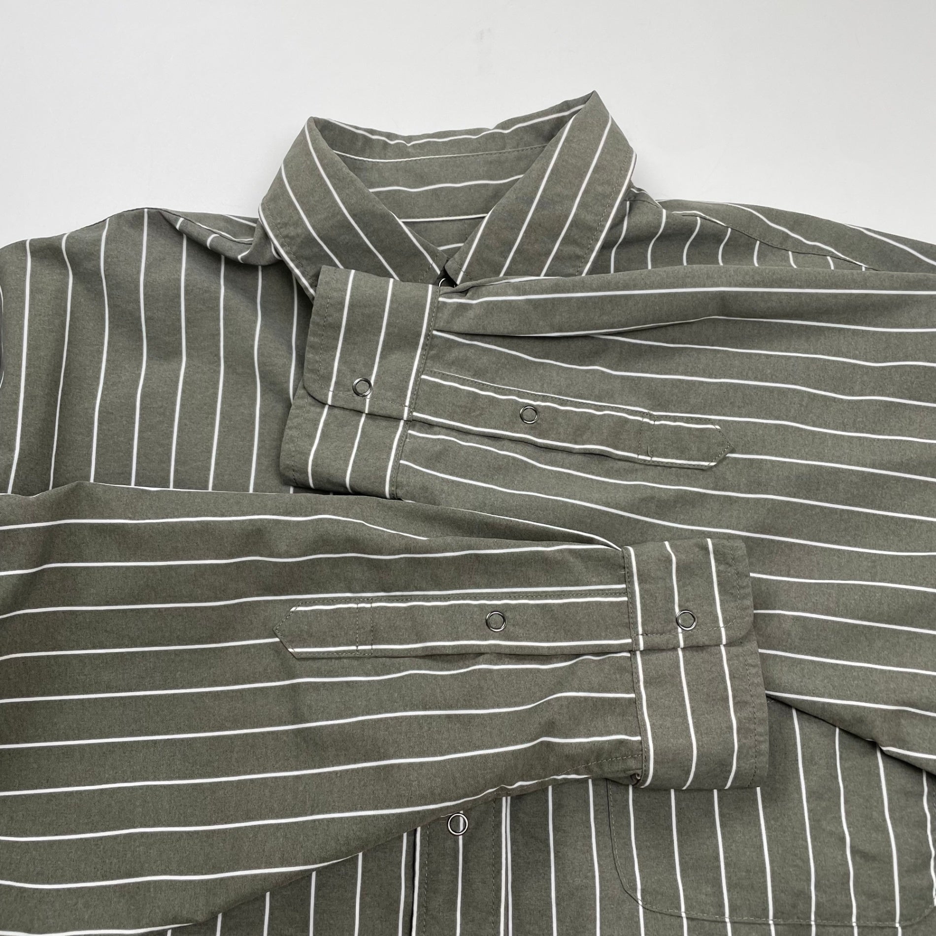 BURLAP OUTFITTER バーラップアウトフィッター / L/S B.B SHIRT PRINTED シャツ SUPPLEX 参考定価：17,000+tax SIZE:M