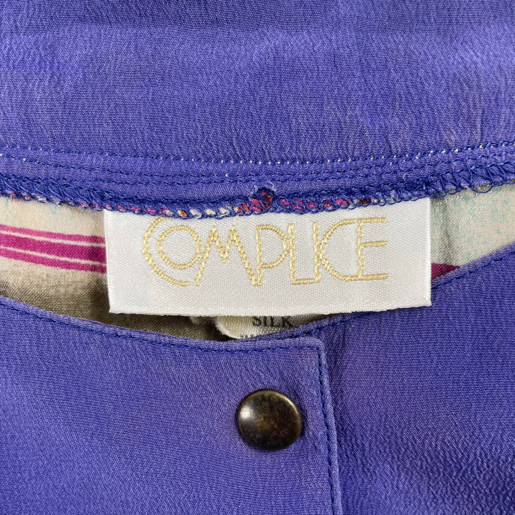 VINTAGE / ヴィンテージシルクノースリーブカットソー SIZE:38