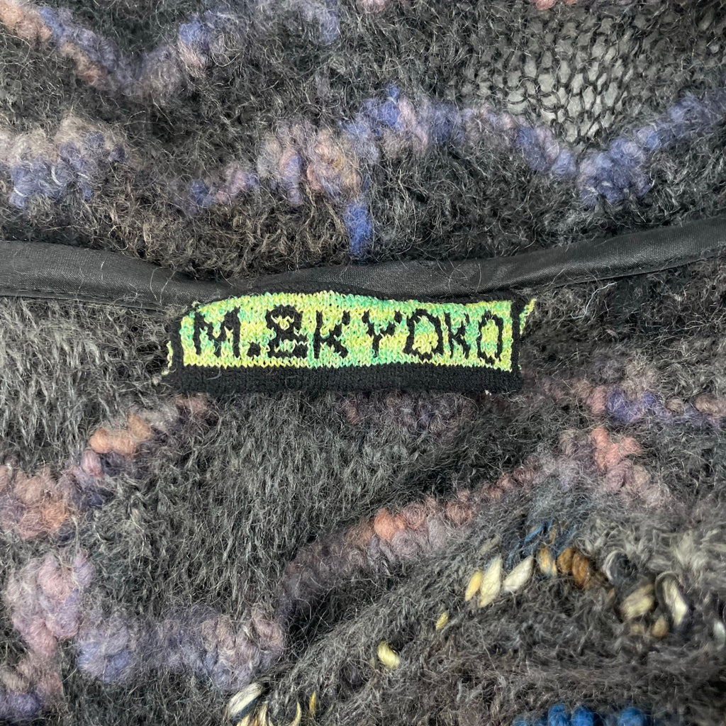 M.&KYOKO / ロングニットカーディガン 参考定価：46,000程度 SIZE:2