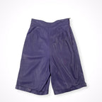 Gianni Versace / レザーハーフパンツ 参考定価：200,000程度 SIZE:W68
