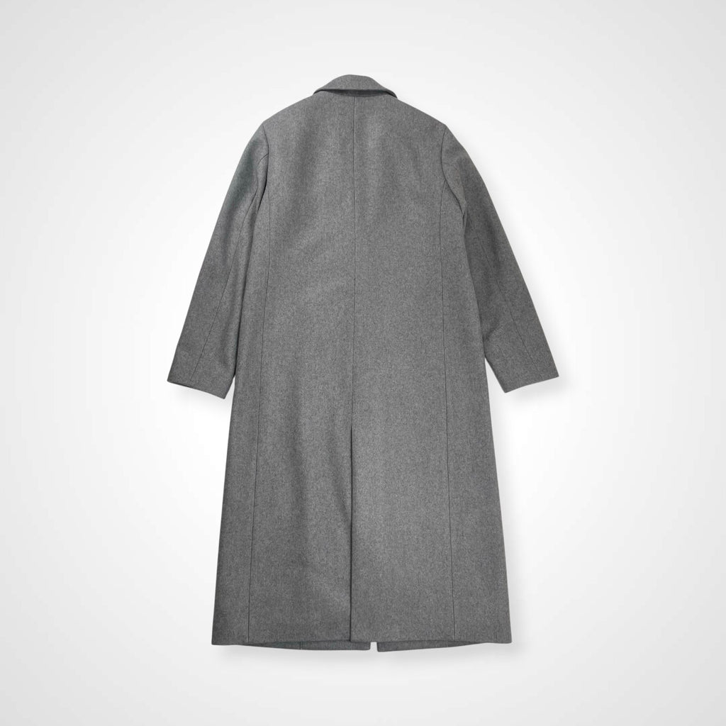 iCB アイシービー / ウールライトメルトンチェスターコート グレー 参考定価：52,000+tax SIZE:00