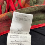 VIRGINIA BIZZI ヴァージニア ビッツィ / チェック柄フリンジパンツ H.P. FRANCE取り扱い 参考定価：35,000程度 SIZE:38