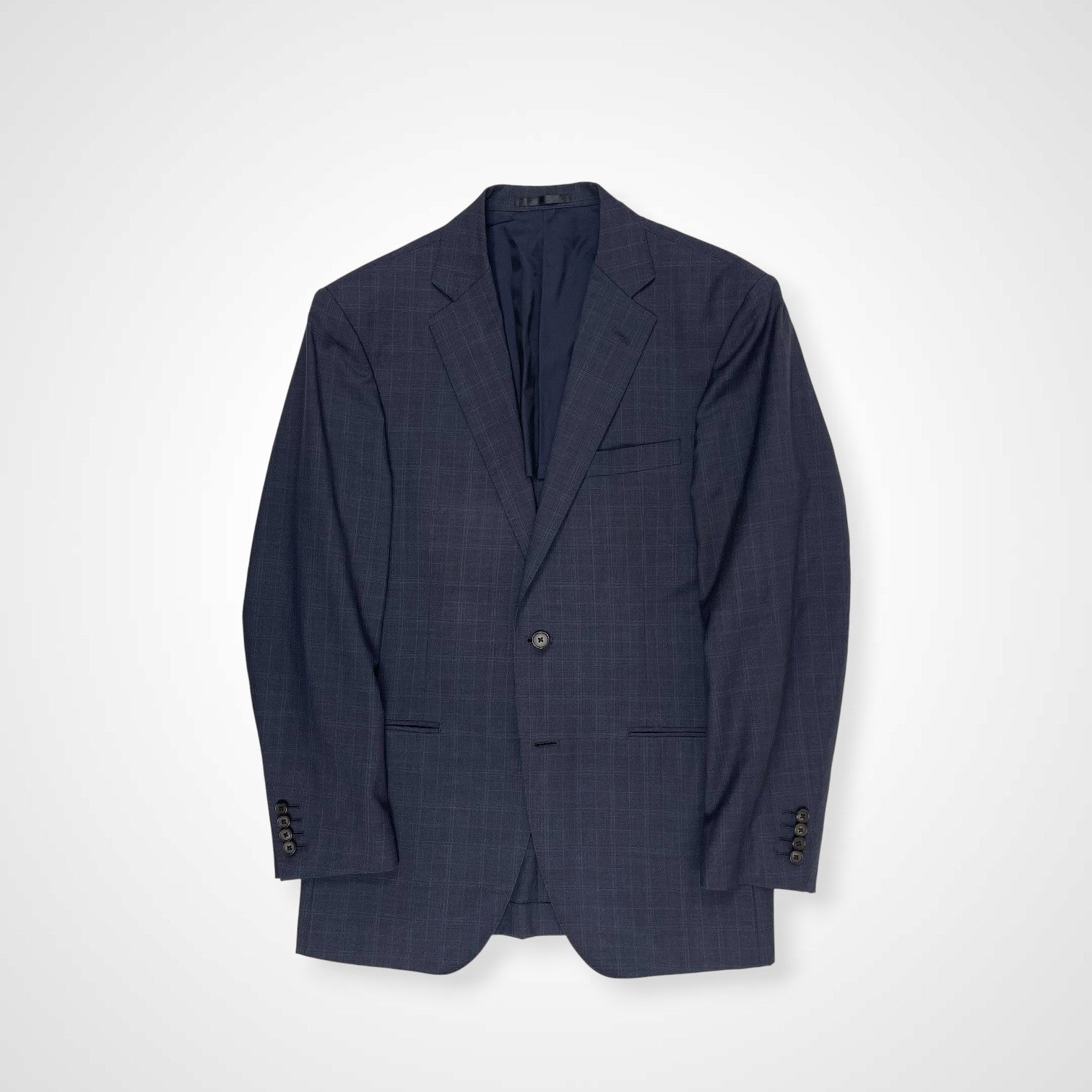 Loro Piana ロロピアーナ / ZELANDER DREAMオーダー2Pスーツ 百貨店仕立て 参考定価：150,000程度 SIZE:L程度