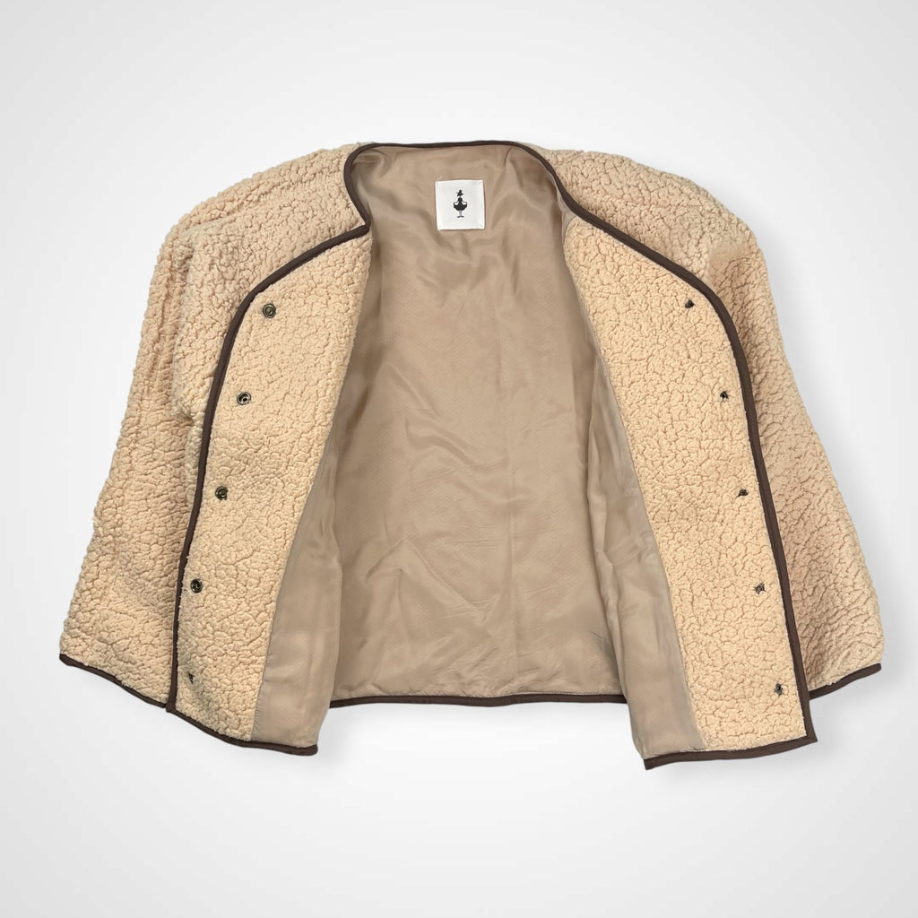 -by RYOJI OBATA ラインバイリョウジオバタ / ケーブルボアジャケット MADE IN JAPAN SIZE:FREE