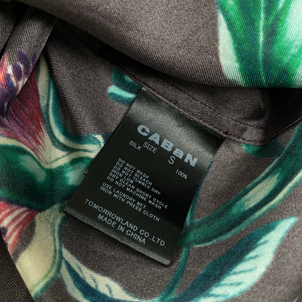 CABaN キャバン / シルクツイルIBIZAプリントシャツ 参考定価：43,000+tax SIZE:S