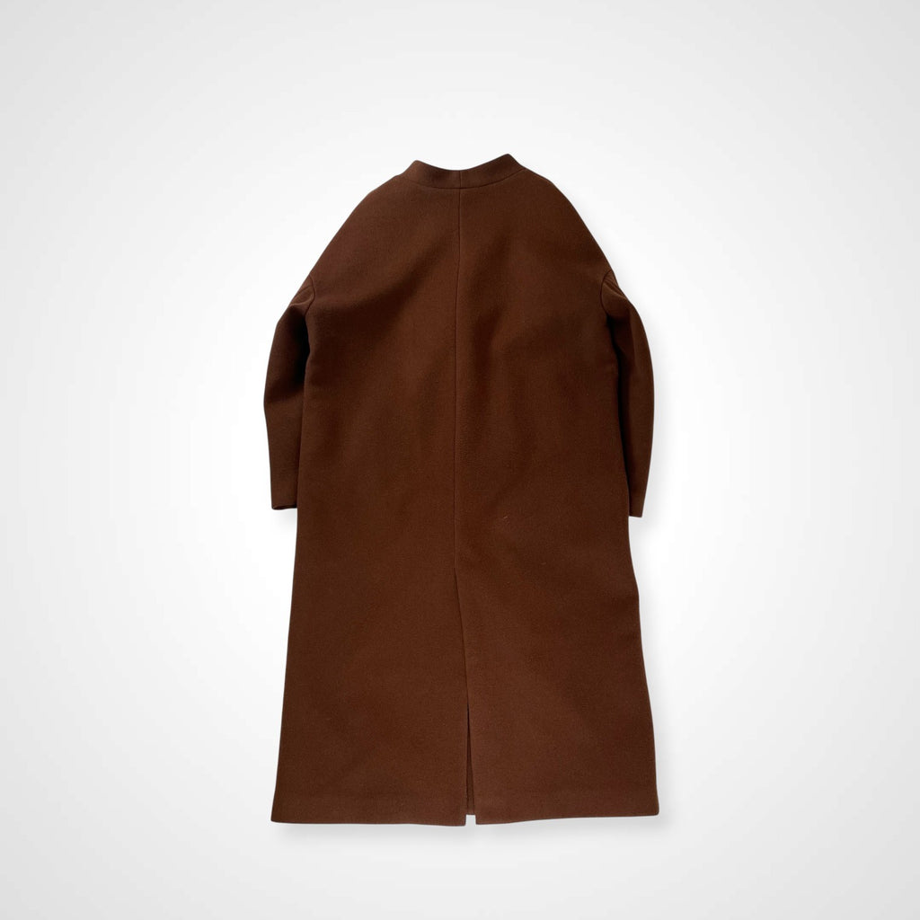 JOURNAL STANDARD ジャーナルスタンダード / スーパー140ビーバーVネックコート ブラウン 参考定価：35,000+tax SIZE:S