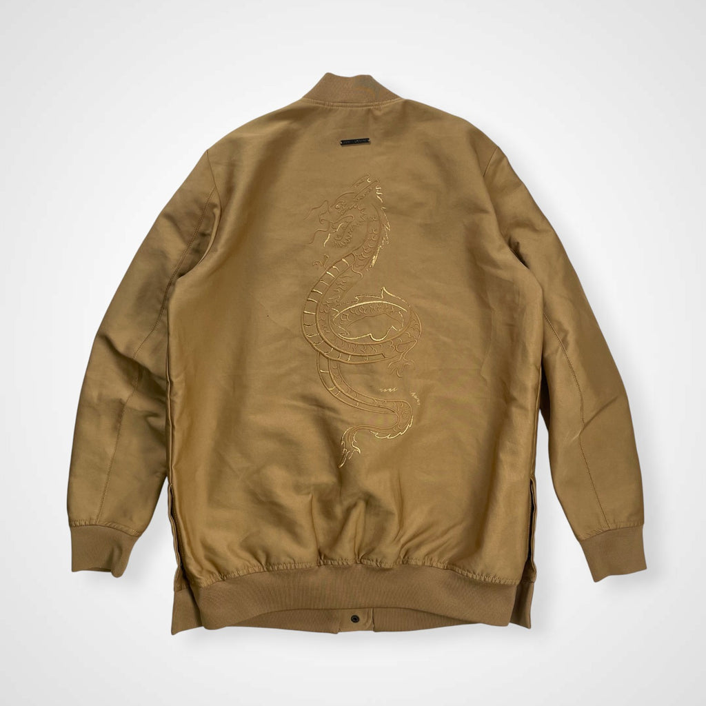 ARMANI EXCHANGE アルマーニ エクスチェンジ / ドラゴン刺繍ジャケット ブルゾン 参考定価：32,000程度 SIZE:M