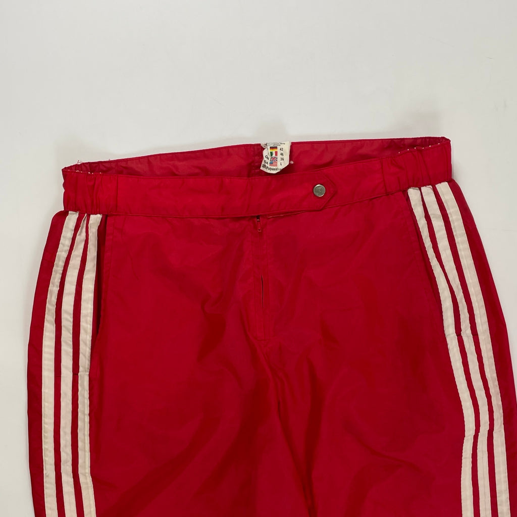 adidas / ヴィンテージナイロンパンツ 香港製 SIZE:L