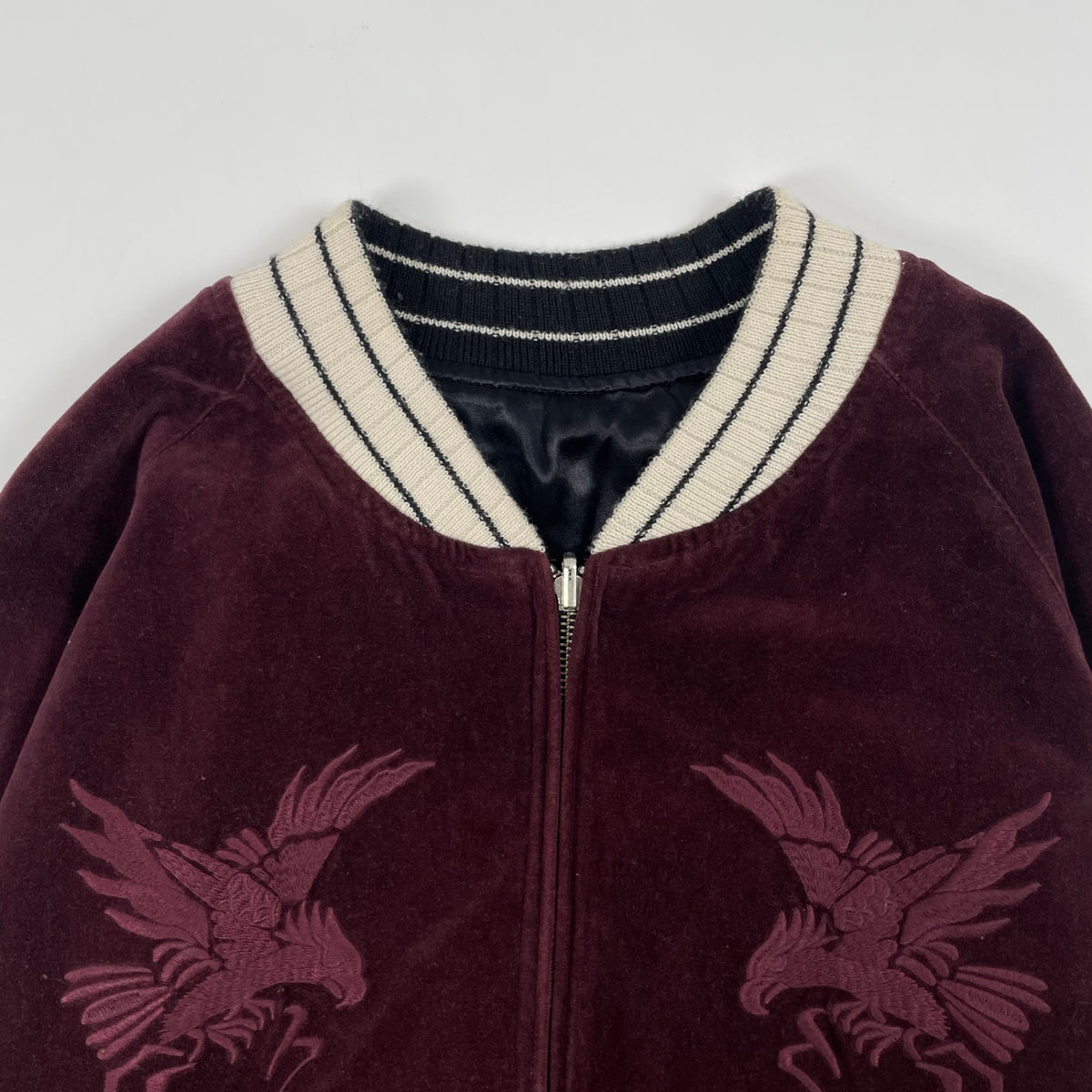 monkey time / VELVET REVERSIBLE SOUVENIR JACKET 参考定価：28,000+tax SIZE:1