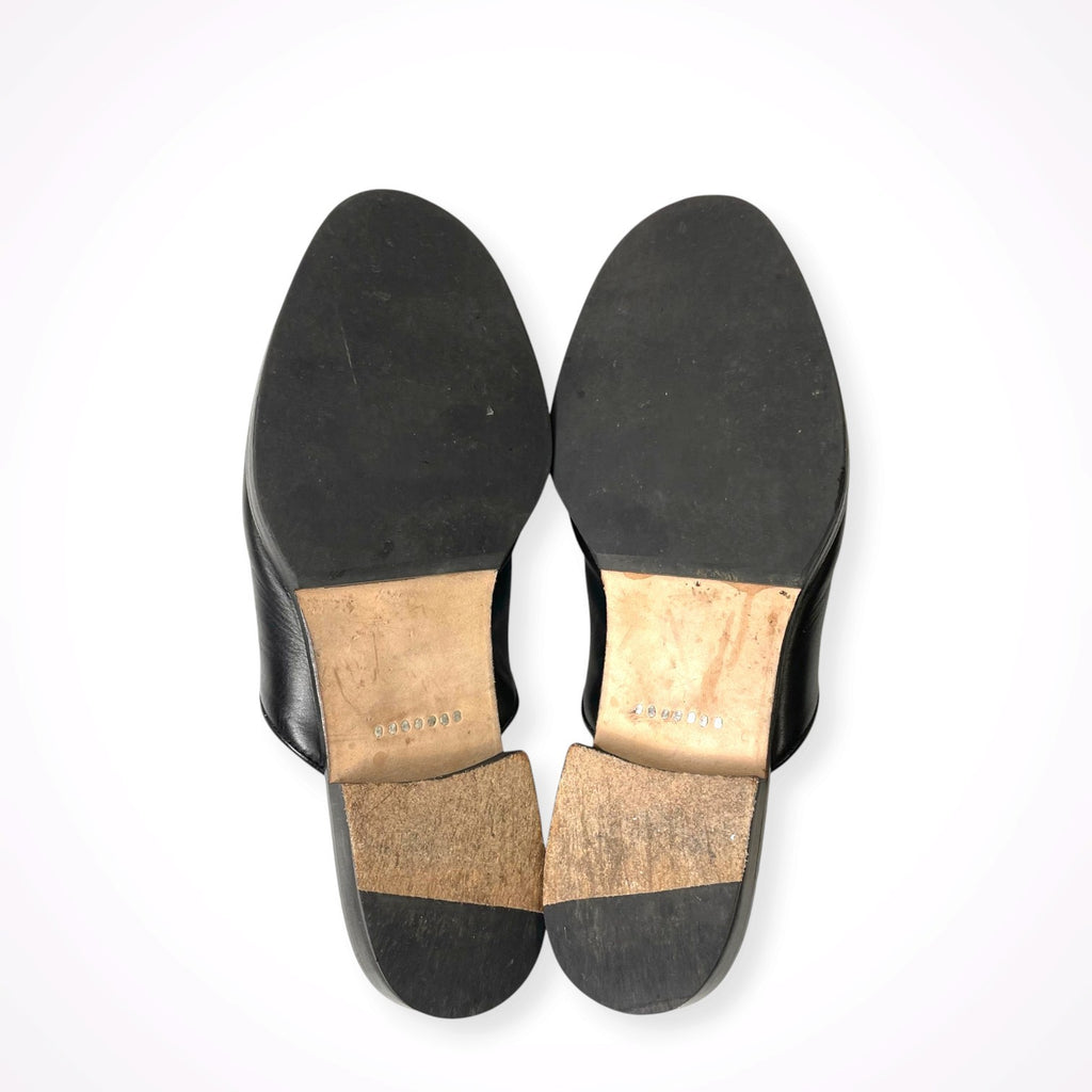 Hender Scheme / cheak 刺繍レザーサンダル 参考定価：40,000+tax SIZE:7