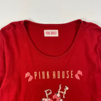 PINK HOUSE / ヴィンテージ リボンPH長袖TEE SIZE:L