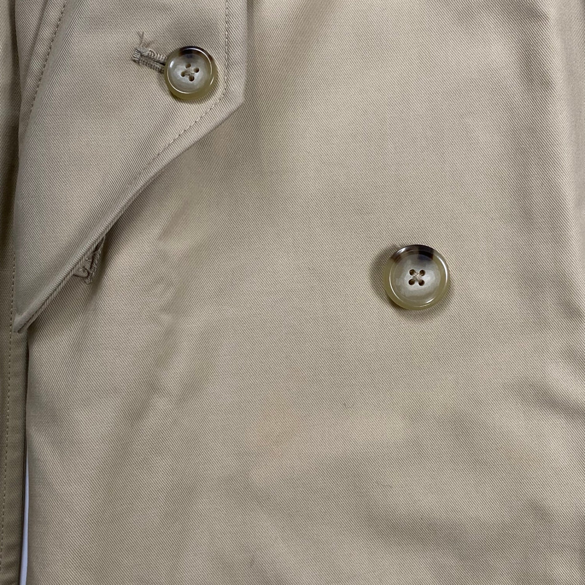 POLO RALPH LAUREN ポロ ラルフローレン / 100％コットンギャバ トレンチコート Dカン ガーメントカバー付 参考定価：89,000+tax SIZE:S