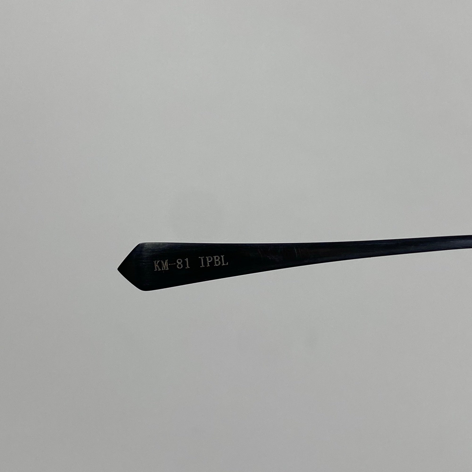 金子眼鏡 【METALシリーズ】 / ハイブリッジ ミニマル 伊達メガネ 度なしクリアレンズ入 参考定価：40,000+tax