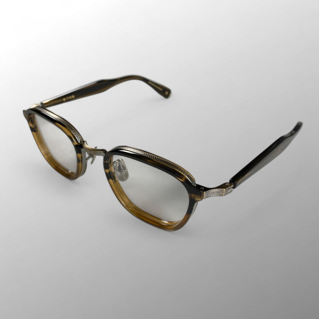 2025年夏発売 金子眼鏡 K18ライン / K18 メタルアイウェア 度なしクリアレンズ KMG-20 参考定価：132,000+tax