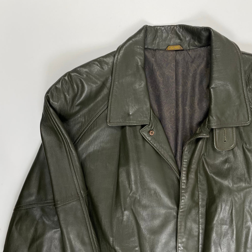 ARAMIS アラミス / ヴィンテージラムレザーコート 参考定価：60,000程度 SIZE:L