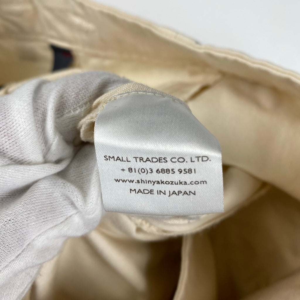 SHINYA KOZUKA シンヤコズカ / BAGGY PANTS バギーパンツ オフホワイト 21015K40 SIZE:M