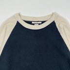 blurhms / Co/Silk Baseball Raglan Tee 参考定価：18,000+tax SIZE:3