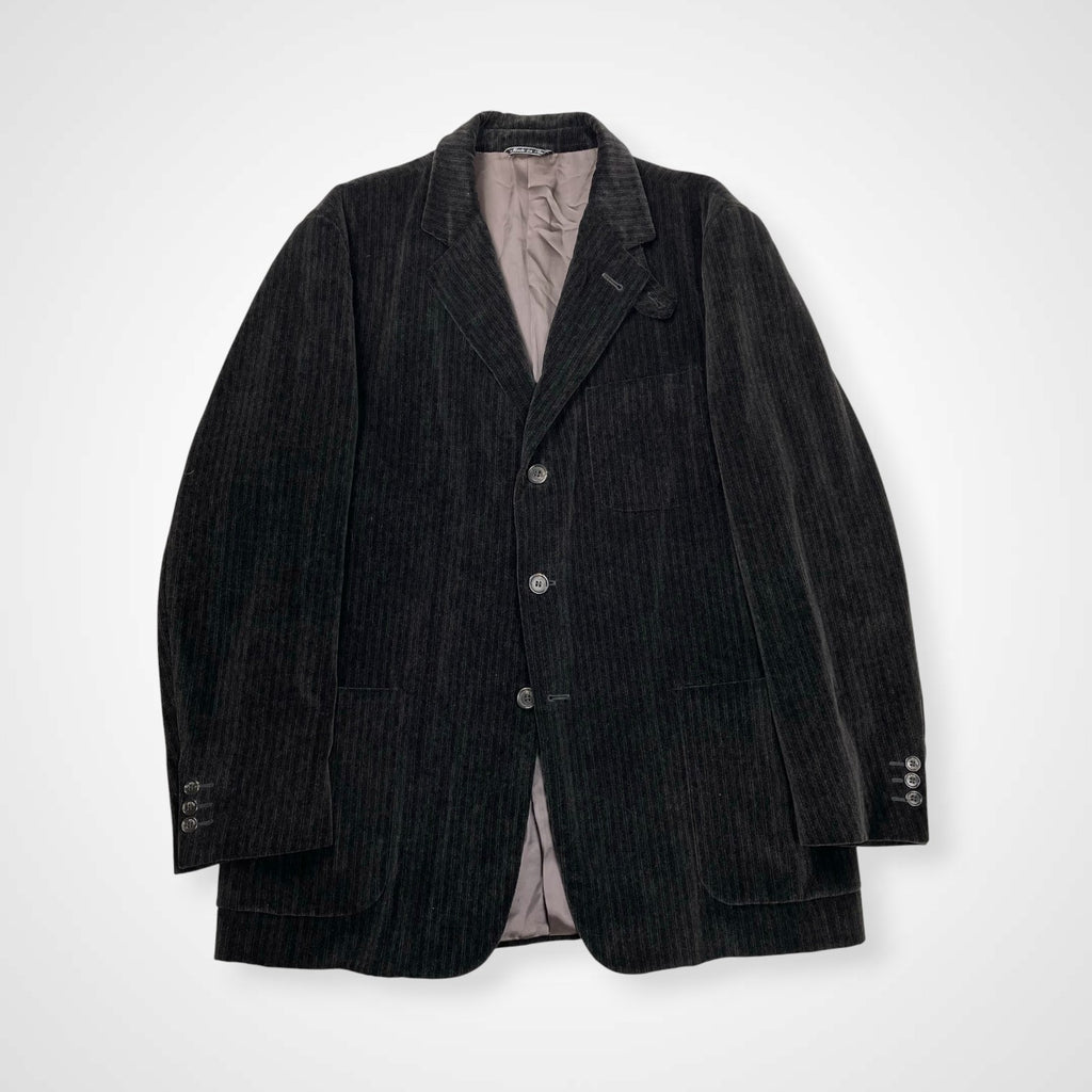 FENDI フェンディ / VINTAGE コットンベロア ジャケット MADE IN ITALY 参考定価：200,000程度 SIZE：52