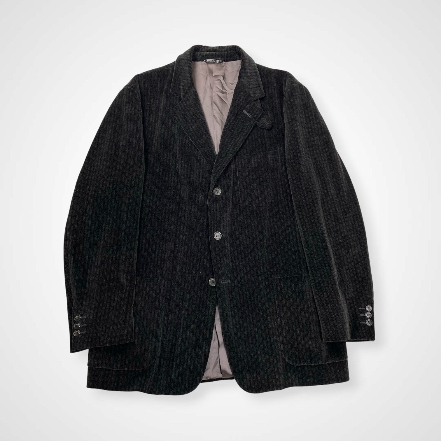 FENDI フェンディ / VINTAGE コットンベロア ジャケット MADE IN ITALY 参考定価：200,000程度 SIZE：52