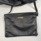 EMPORIO ARMANI / レザーボールハンドバッグ 参考定価：120,000程度