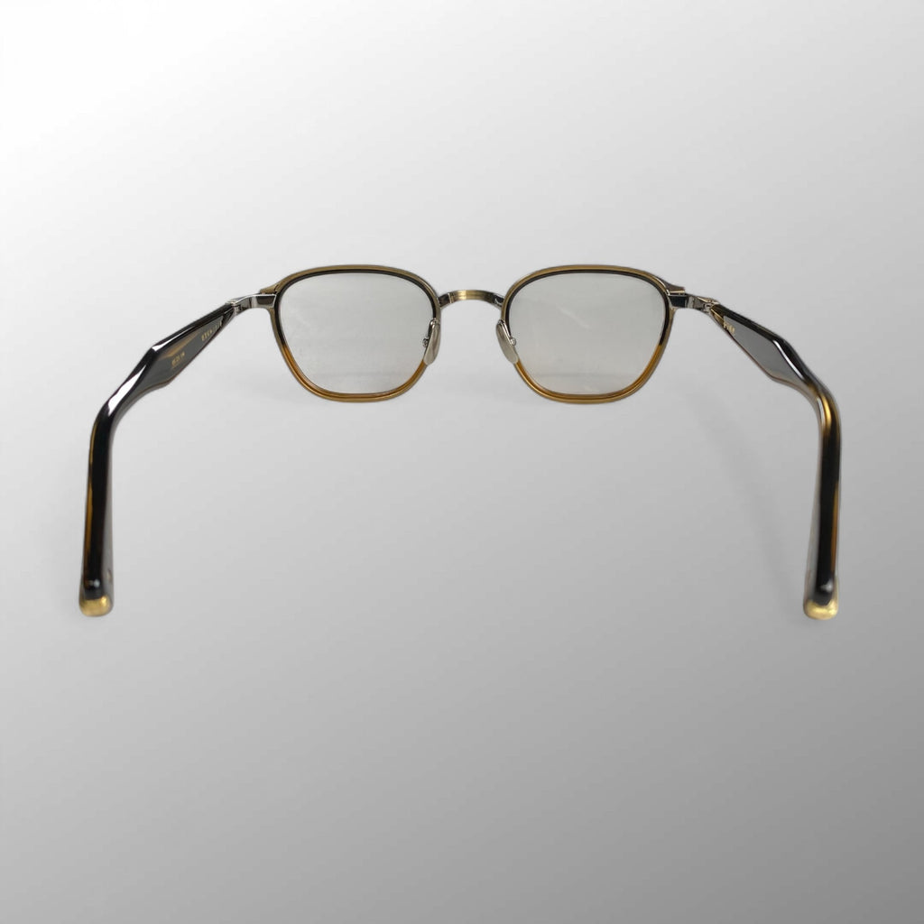 2025年夏発売 金子眼鏡 K18ライン / K18 メタルアイウェア 度なしクリアレンズ KMG-20 参考定価：132,000+tax