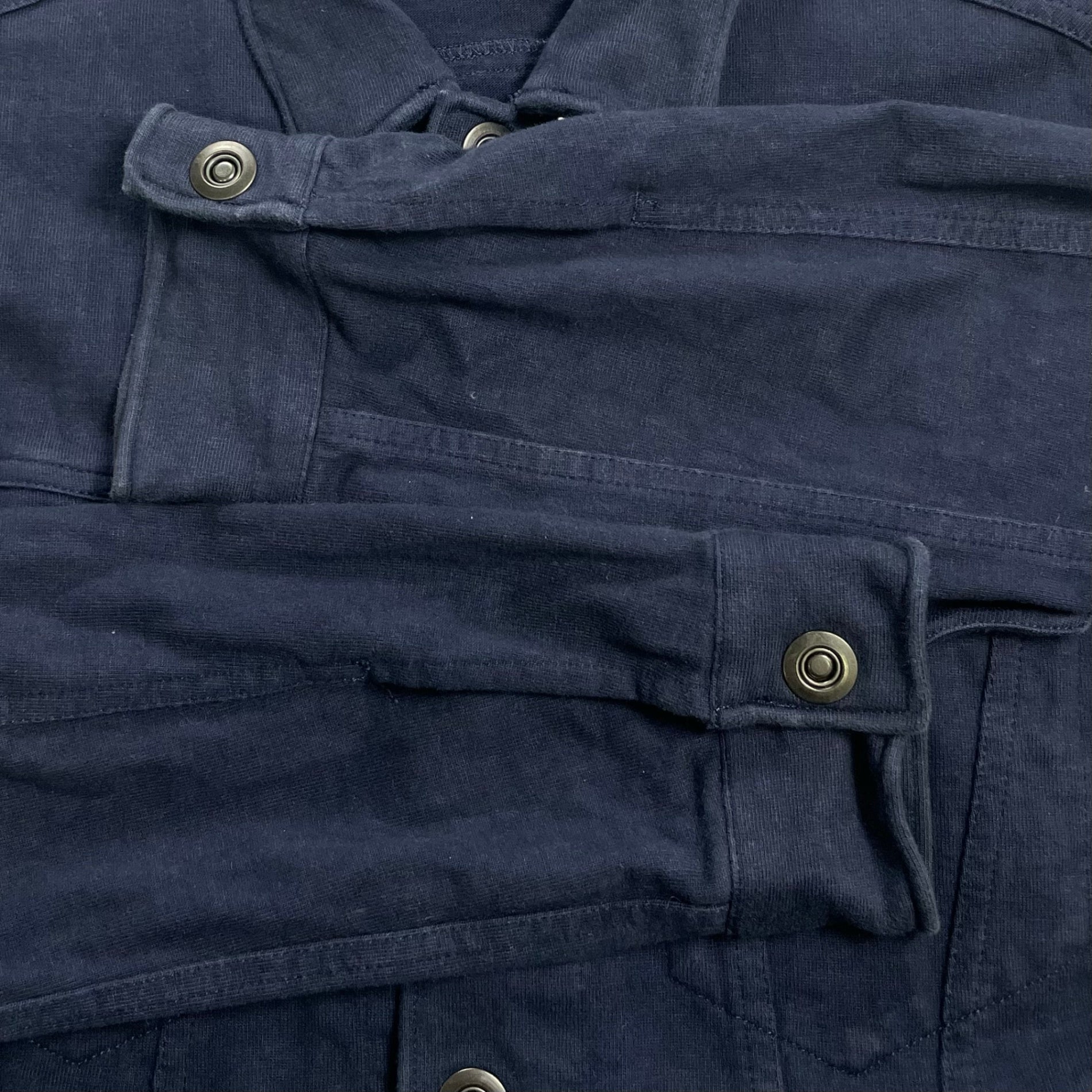 EMPORIO ARMANI エンポリオ アルマーニ / スウェットワイヤージャケット Y2K ネイビー SIZE:46