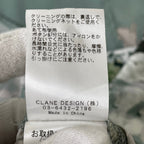 CLANE / PANEL FLOWER SHIRT 参考定価：24,000+tax SIZE:1