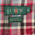 J.CREW / 90s香港製チェックシャツ SIZE：XL