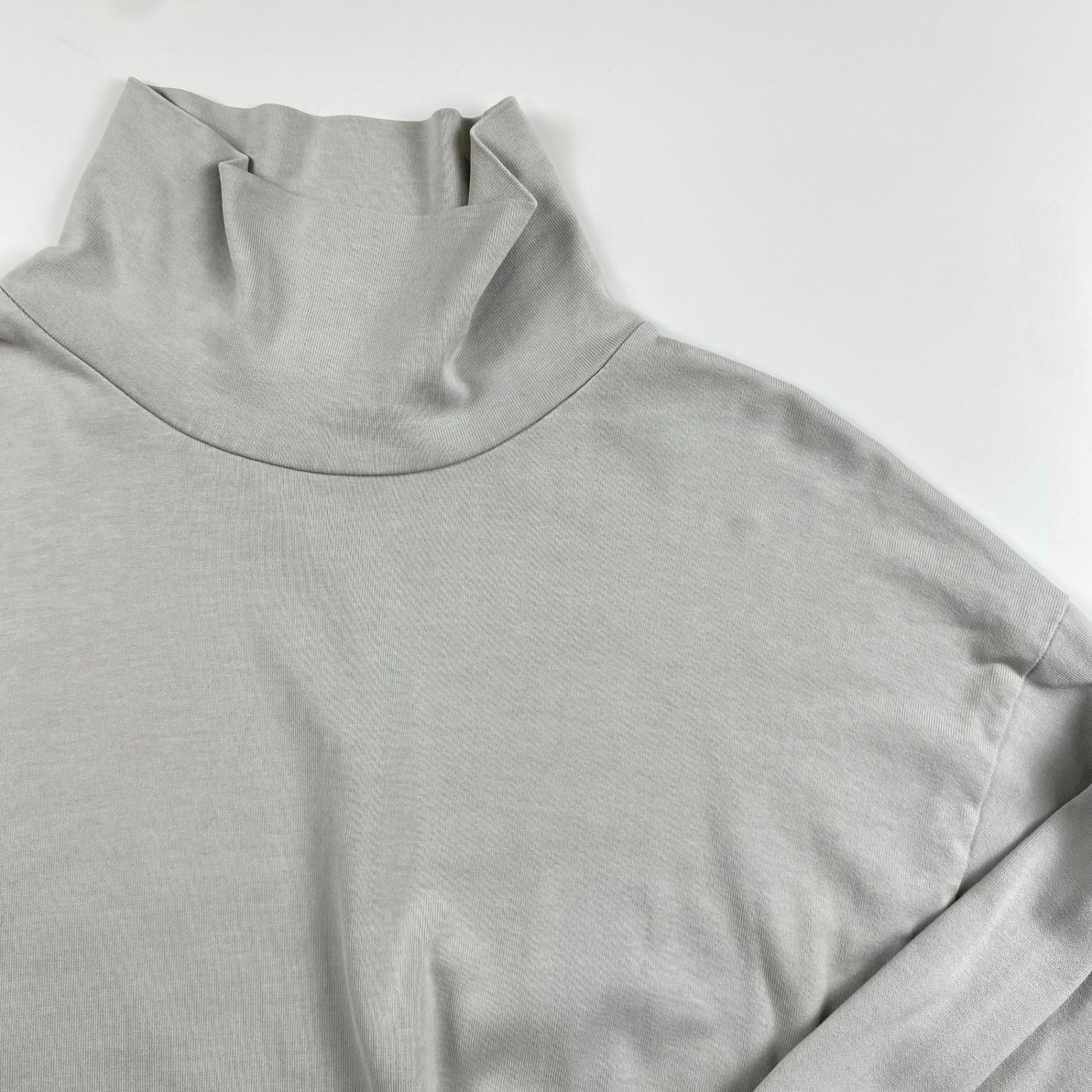 AURALEE オーラリー / Luster Plaiting Hi Neck L/S Tee ハイネック カットソー Tシャツ A23AP02GT SIZE:4